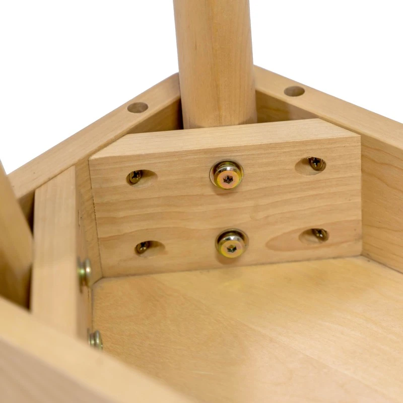 Wooden Bench with a Built-In Magazine Rack 2 Wooden Bench with a Built-In Magazine Rack 2