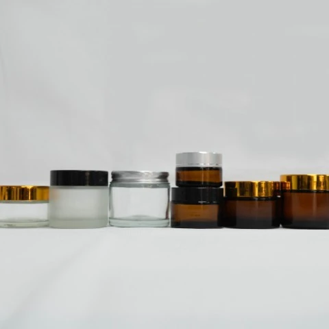 Complete Cosmetic Glass Packaging Sets For Skincare, Customizable & Coordinated Design